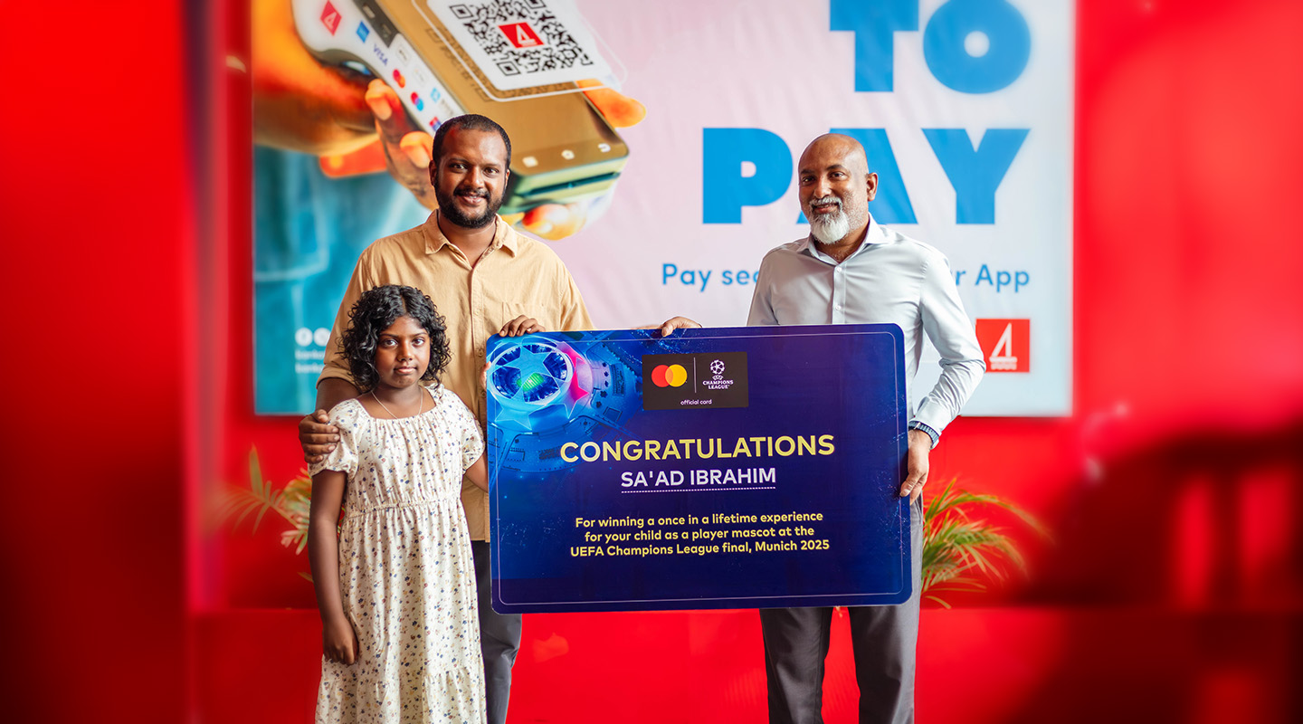 Sumaya Wins Once-in-a-Lifetime UEFA Final Mascot Spot Through BML and Mastercard