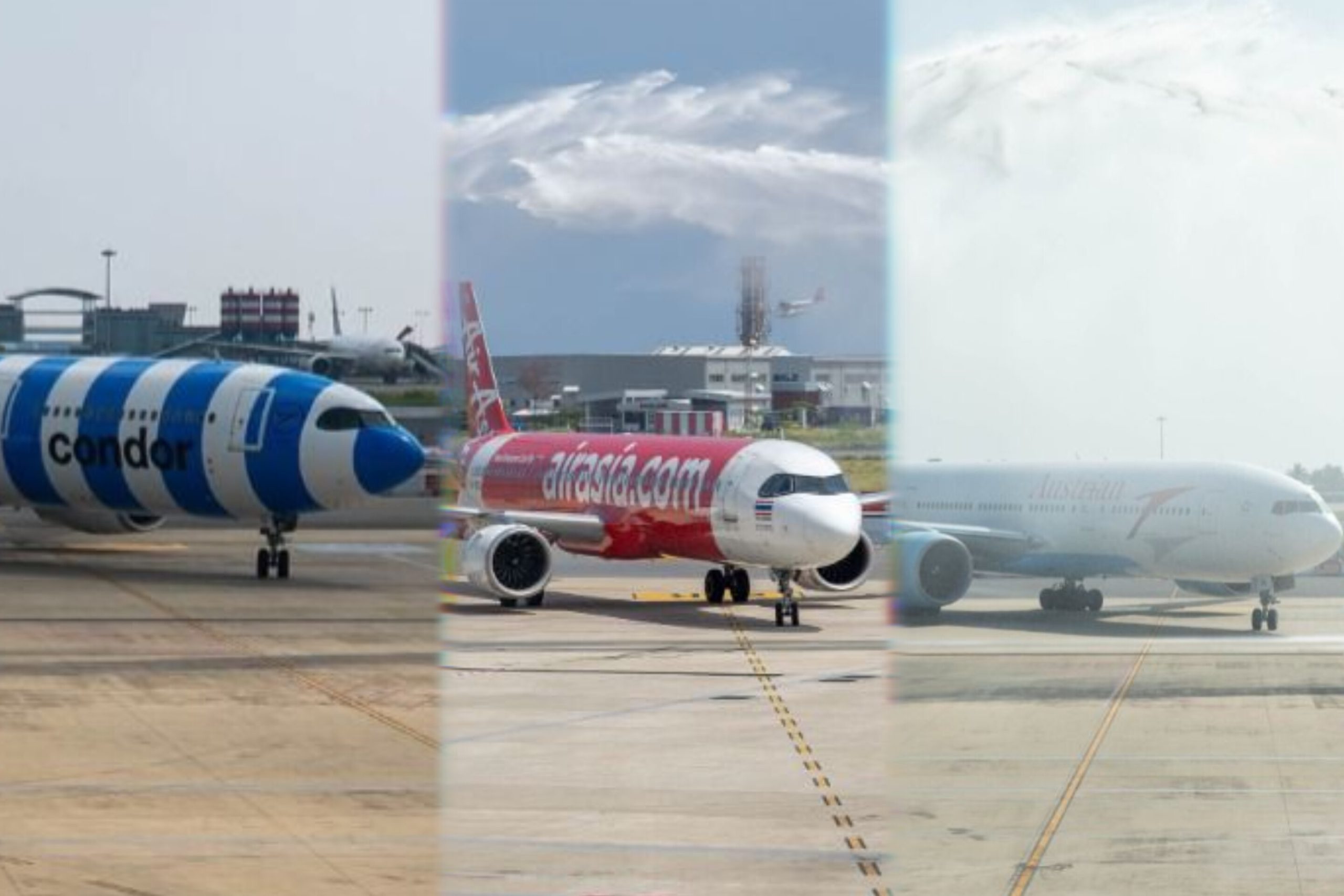 Austrian Airlines, AirAsia Malaysia, Thai AirAsia and Condor begin operations at Velana Airport T1
