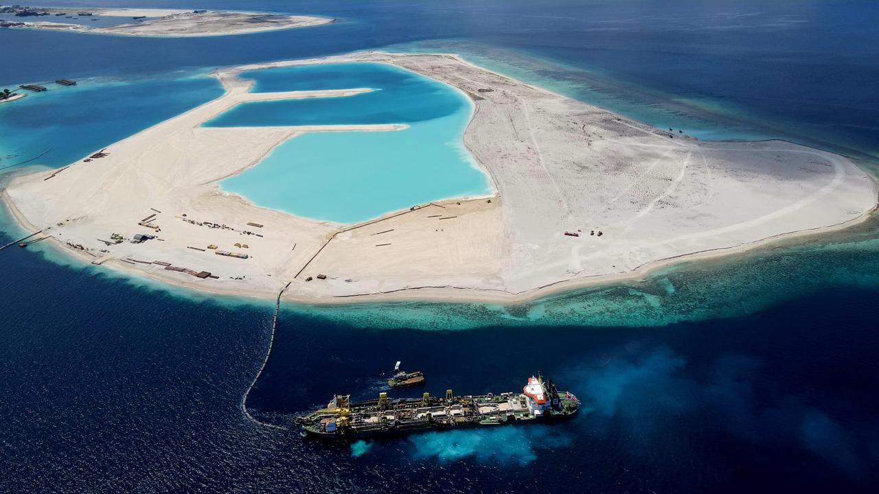 President Muizzu Confirms April Completion for Giraavaru Falhu Reclamation Project