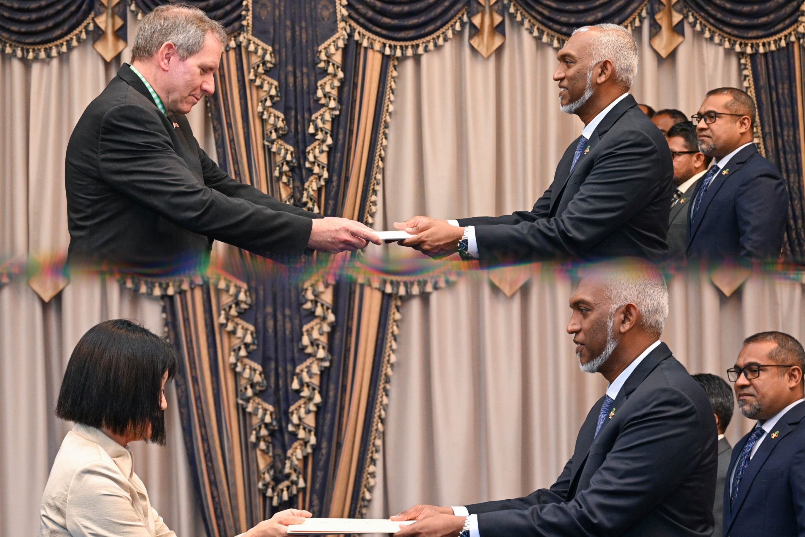 New Envoys from UK and Japan Present Credentials to President Muizzu