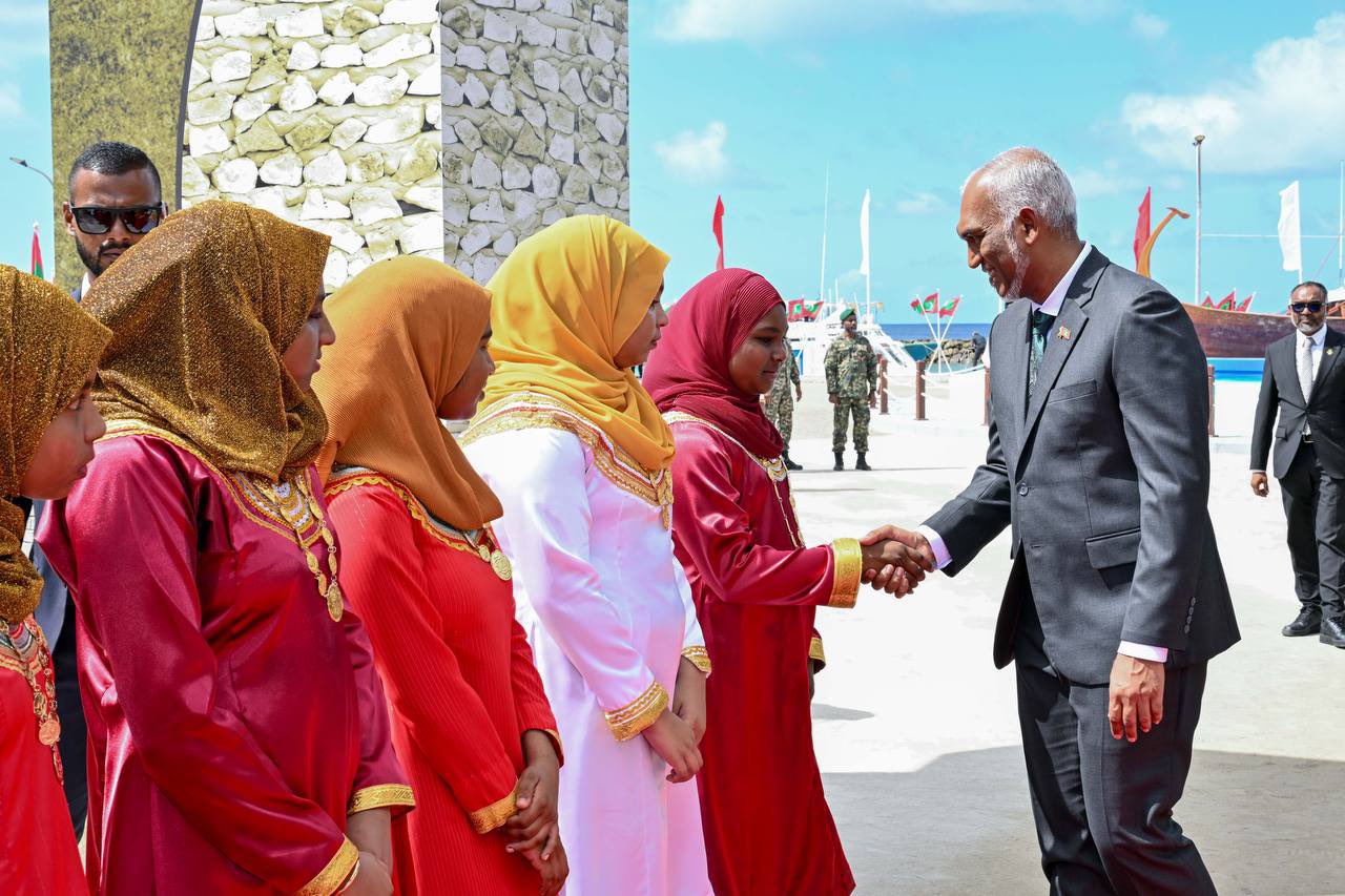 President Muizzu embarks on 13-island visit in Haa Dhaalu