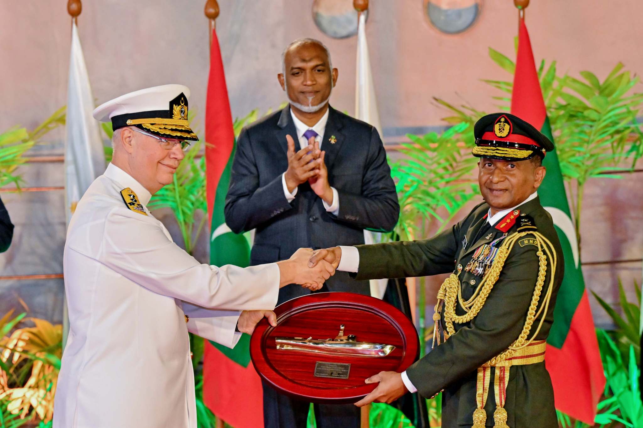 A New Class of Power – President Muizzu Brings Home Largest Naval ...