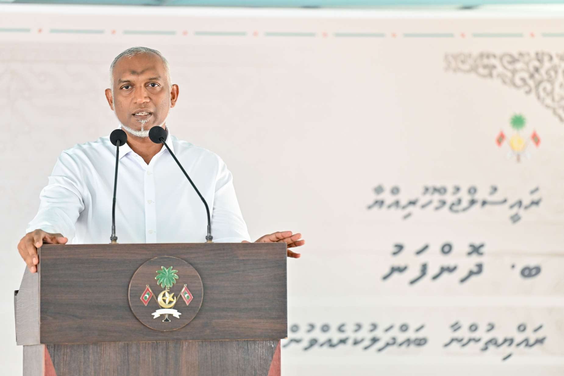 President Muizzu halts Dhonfanu reclamation: “No project without people’s consent”
