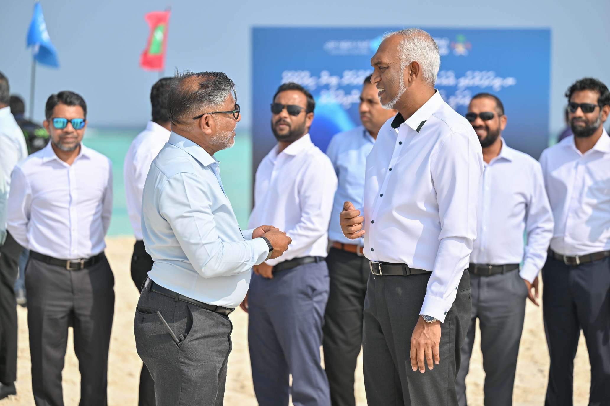 President Muizzu Delivers on Promise as Vihafaru Airport Reclamation Begins