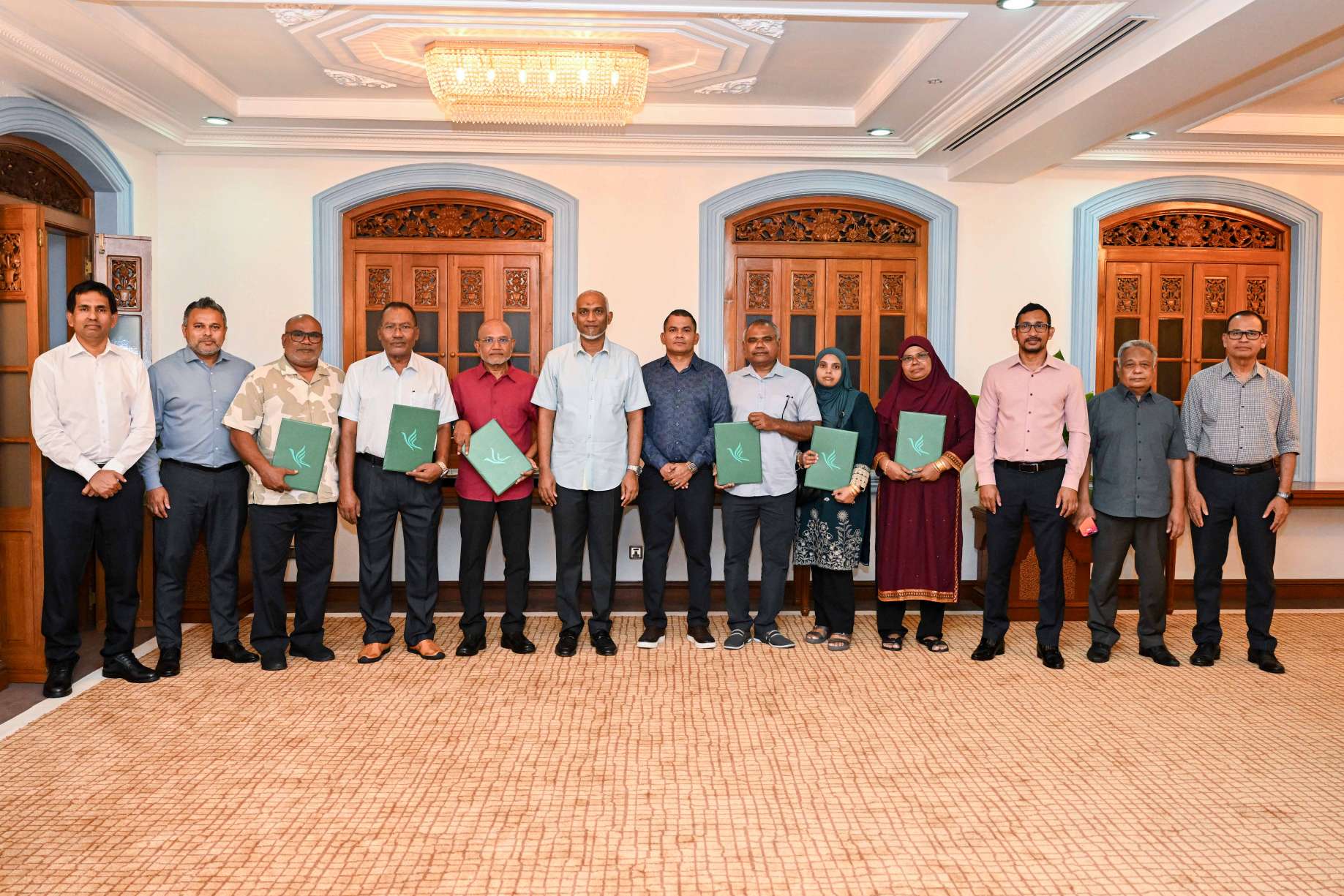 Addu Hulhudhoo leaders join PNC, praise President Muizzu’s leadership