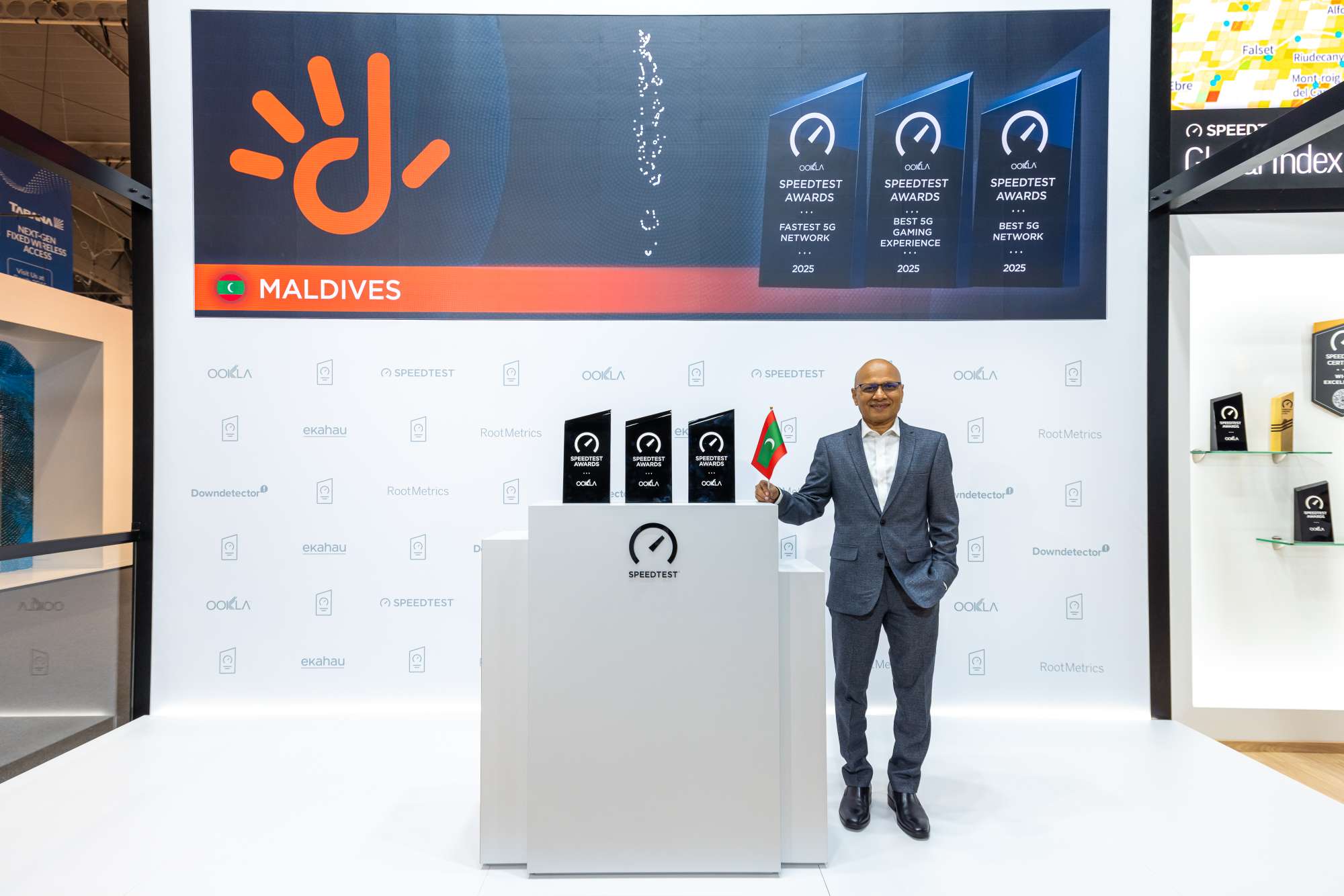 Dhiraagu Wins Three Global Ookla Awards at Mobile World Congress